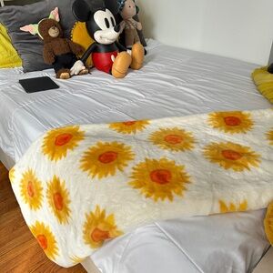 Sunflower Throw Blanket